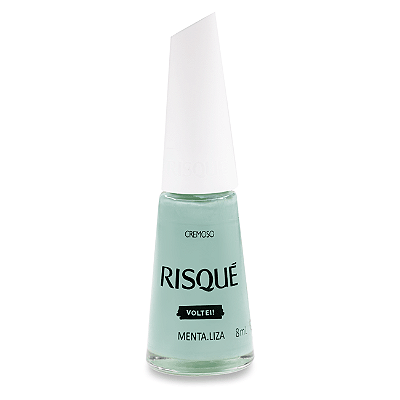 Esmalte Coleção Essencial Cor Menta.liza Cremoso 8ml Risque