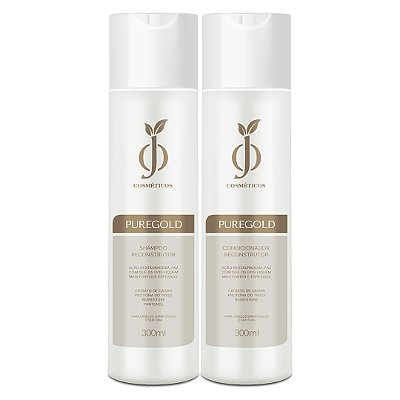 Kit PureGold - Shampoo+Condicionador  300g - OJ Cosméticos