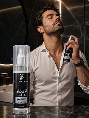 Body Splash Masculino Barber Sport Elite 200ml -OJ Cosméticos