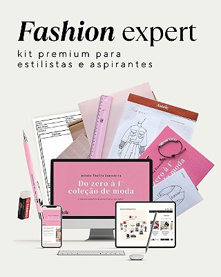 Fashion Expert Kit Premium para Estilistas e Aspirantes