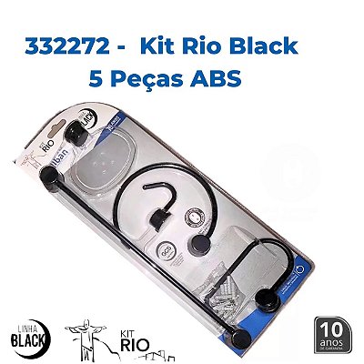 332272-Kit rio black (5 peças)