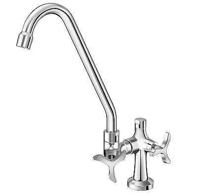 00903306 - Torneira para cozinha bancada c/ saída para filtro nova pertutti DOCOL