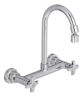 Misturador de parede para cozinha bica móvel Max - 1258.c34 - Deca
