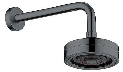 Ducha chuveiro articulado Acqua Plus preto