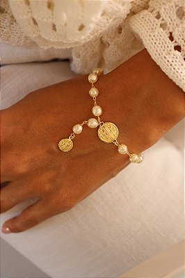 Pulseira São Bento Pérola