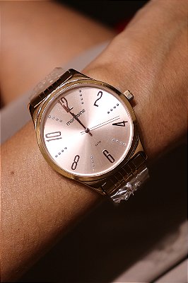 Relógio Feminino Rose Gold