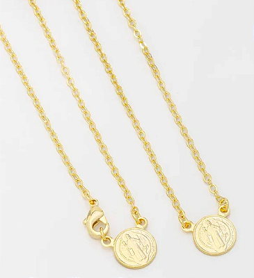 Escapulário Mini São Bento