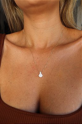 Colar Nossa Senhora em Madrepérola