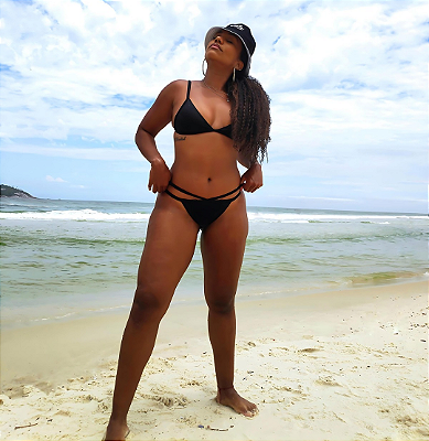 Conjunto Color Block Black