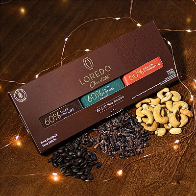 Caixa de Seleção meio amargo - 120g