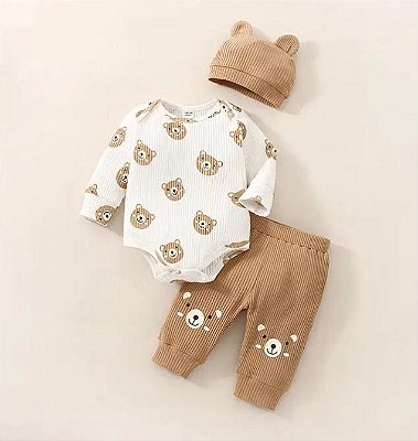Conjunto inverno ursinho