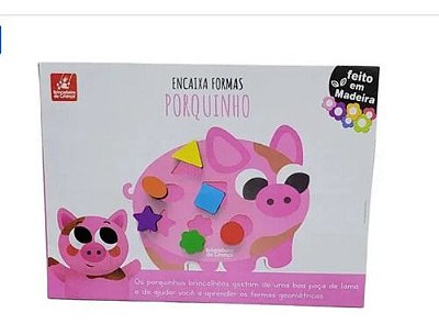 Encaixa Formas Porquinho