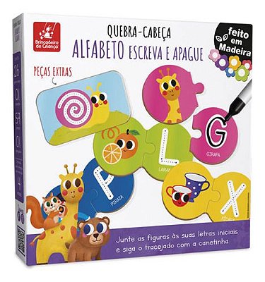 Quebra-Cabeça Escreva e Apague