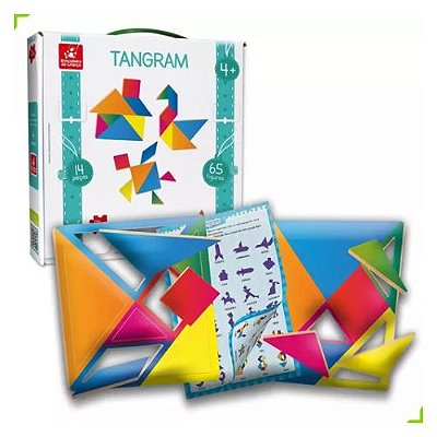 Jogo Tangram - Formas Geométricas - Brincadeira De Criança