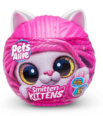 Pelucia Alive Smitten Kittens - Série1