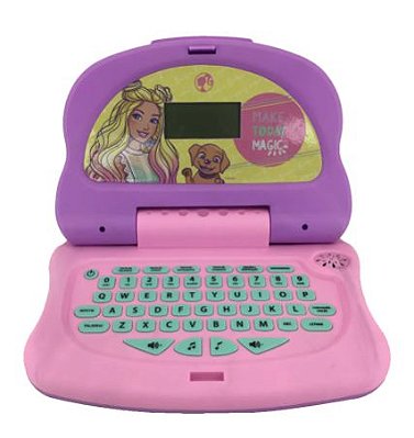 Brinquedo Laptop Bilingue Tech Charme da Barbie - Candide