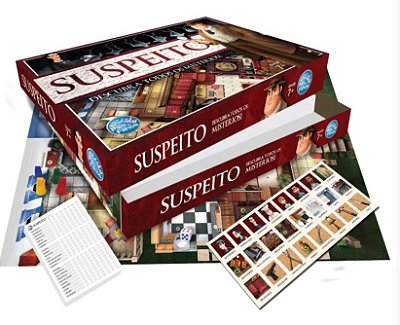 Jogo Suspeito Descubra Todos Os Mistérios Detetive Pais&filh