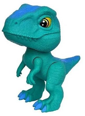Dinossauro Mini  Little Dino Velociraptor Bambola Brinquedos