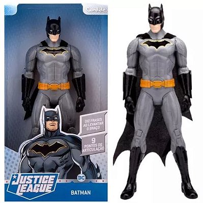 Boneco Batman C/ Som Frases E Articulado  Candide