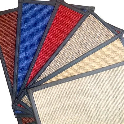 TAPETE CAPACHO FIBRA NATURAL 40 X 60 CM - JOLITEX - SORTIDOS