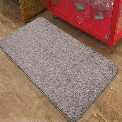 Tapete Vip Multiuso 50 Cm X 1,20 M Jolitex Cinza