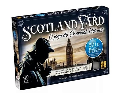 Scotland Yard O Jogo Sherlock Holmes - Grow