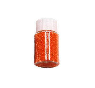 Pote Com 6500 Und  Bolinhas de Gel Orbeez - Laranja