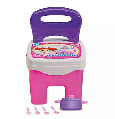 Cadeirinha Panelinhas Com Acessórios 14 Peças -Pais & Filhos