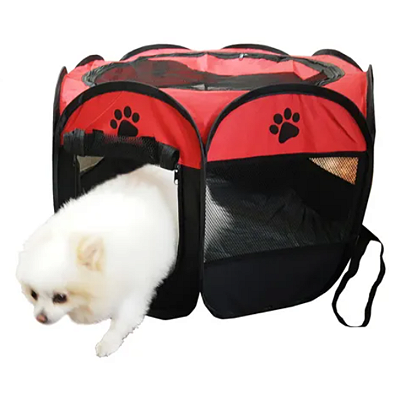 Kit Para Pets: Casinha Cercado e Cobertor Sherpa