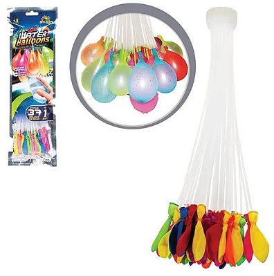 Kit 3 Balão De Água Guerra Bexigas Water Balloons Art Brink