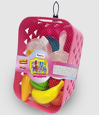 Kit Piquenique Divertido das Princesas com Acessórios