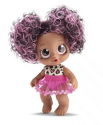 Boneca Baby Rainbow Fashion Negra Bambola