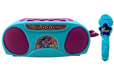 Karaoke Musical Boombox Infantil STITCH - Candide