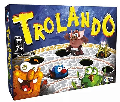 Jogo  Tabuleiro Trolando  Pais & Filhos