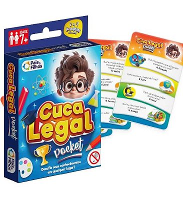 Jogo Cuca Legal Pocket Perguntas E Respostas Pais E Filhos