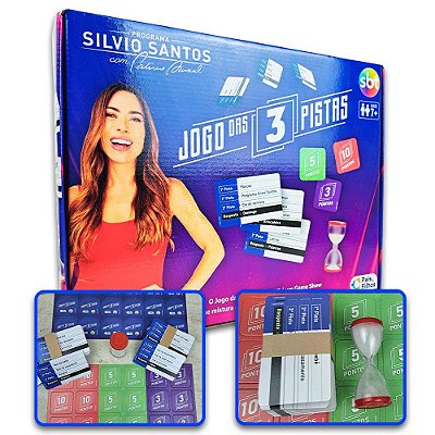 Jogo das 3 Pistas do SBT – Diversão para a Família Toda