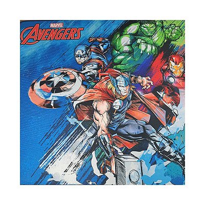 Tapete Estampado Vingadores Paint Joy Jolitex 70x100 Cm