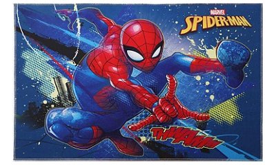 Tapete Infantil Spiderman Marvel Joy 70x100cm Jolitex