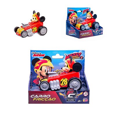 Carrinho Fricção Disney Mickey Aventuras Sobre Rodas 13 CM