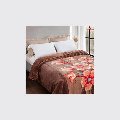 Cobertor Kyor Plus Leeds Marrom 1,80x 2,20m Jolitex Ternille
