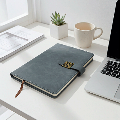 Agenda Permanente Fecho Imã Caderno Diário 96 Páginas