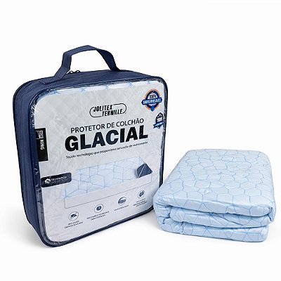 Protetor De Colchão King Jolitex Glacial Toque Gelado