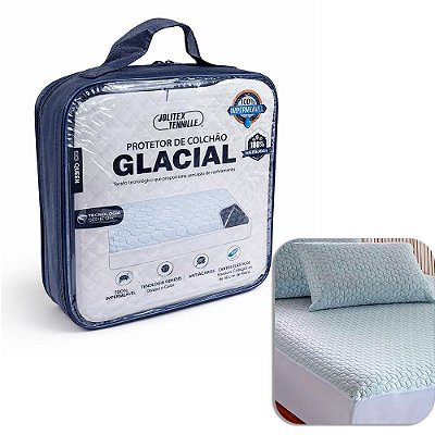 Protetor De Colchão Queen Jolitex Glacial Toque Gelado