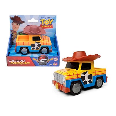 Carrinho Woody Toy Story Fricção Disney Aventura Sobre Roda