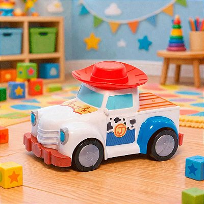 Carrinho Jessie Toy Story Fricção Disney Aventura Sobre Roda