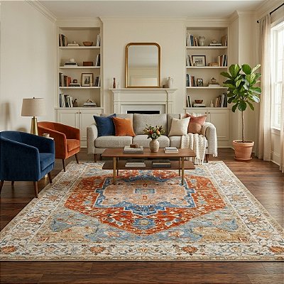 Tapete Sala Quarto 2,00x2,40 Jolitex Vinci Verona Grande