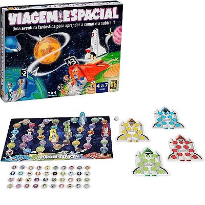 Jogo Viagem Espacial - Grow