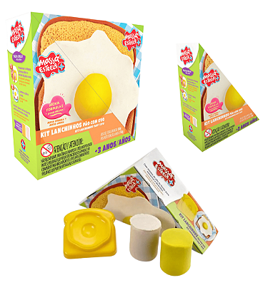 Massa Estrela Kit Lanchinhos Pão com Ovo - Estrela