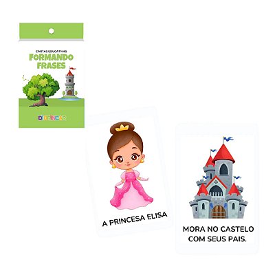 Cartas Educativas Formando Frases - DiBrincar