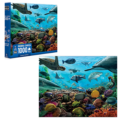 Quebra Cabeça Criaturas Marinhas - Toyster